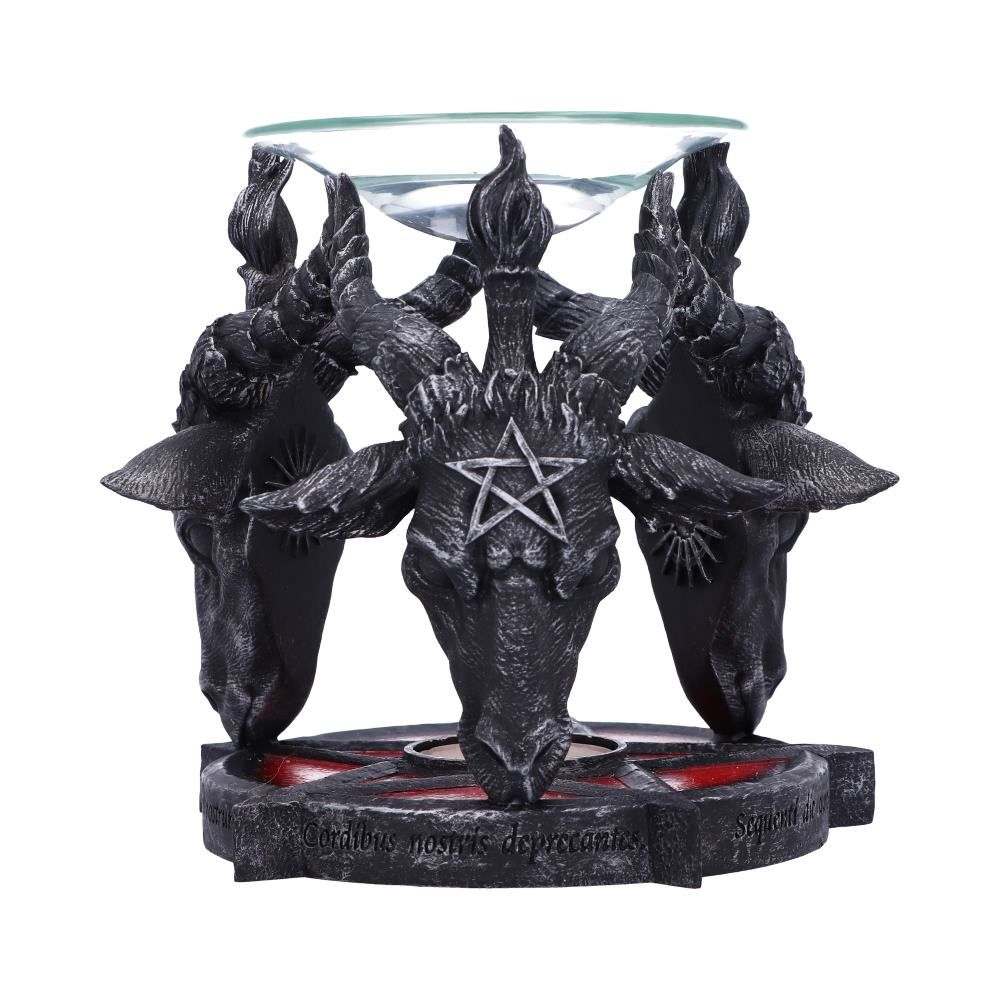 Nemesis Now - Baphomet Ölbrenner/Teelichthalter fürs Raumdüfte - Mehrfarben